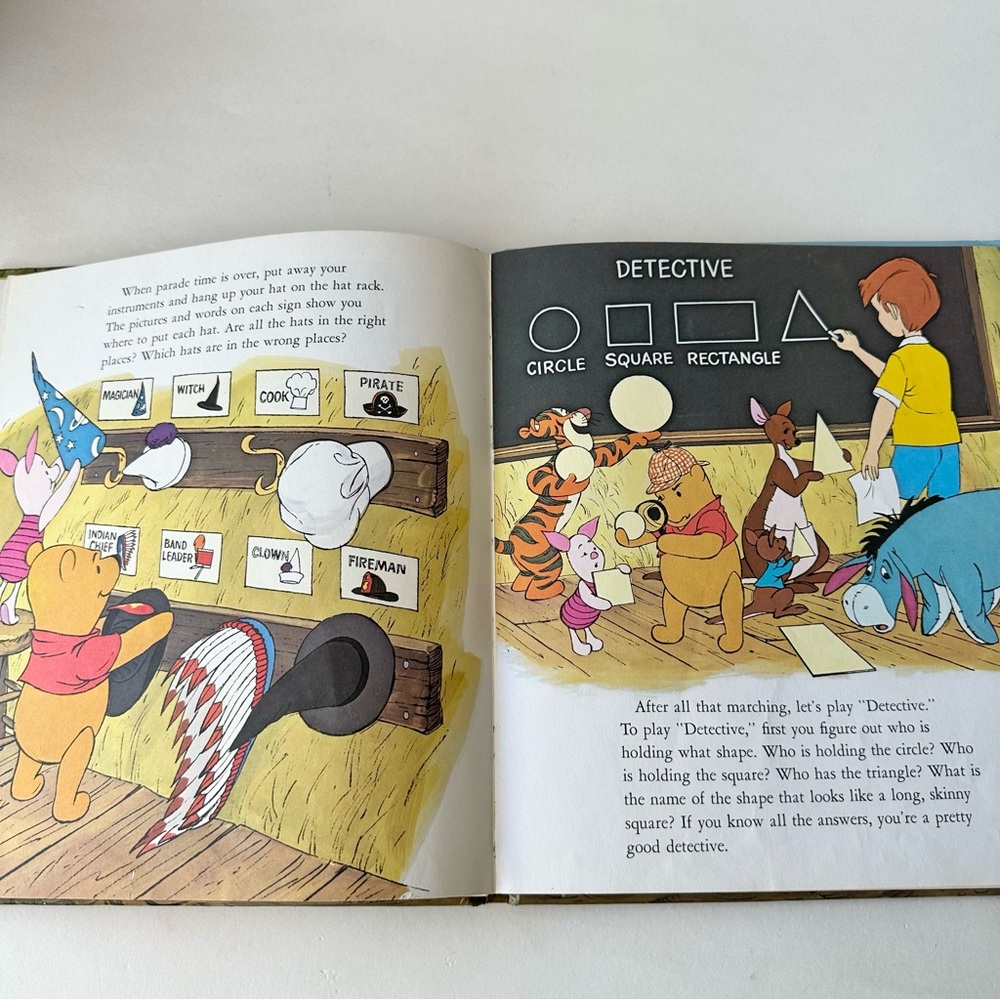 Disneys Winnie The Pooh Vintage Book and Kellogg’s Mini Bean Rabbit - Picture 7 of 13
